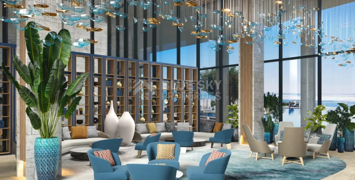 Invest in Limassol: 3-Bedroom Beachfront & Seafront Apartment Next to Marina