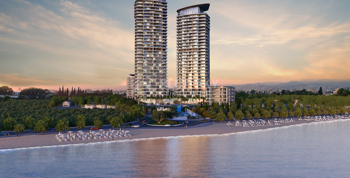 Invest in Limassol: 3-Bedroom Beachfront & Seafront Apartment Next to Marina