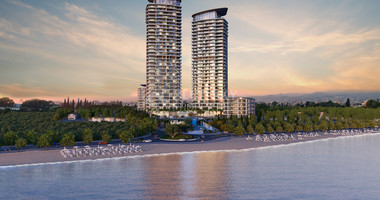 Invest in Limassol: 3-Bedroom Beachfront & Seafront Apartment Next to Marina