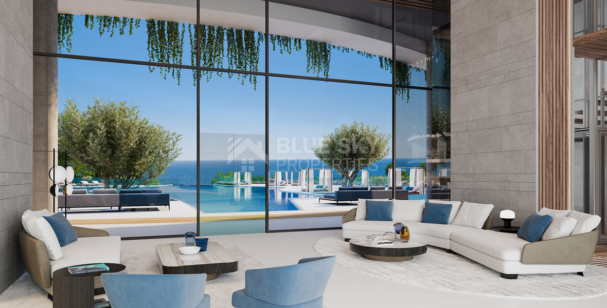 Invest in Limassol: 3-Bedroom Beachfront & Seafront Apartment Next to Marina