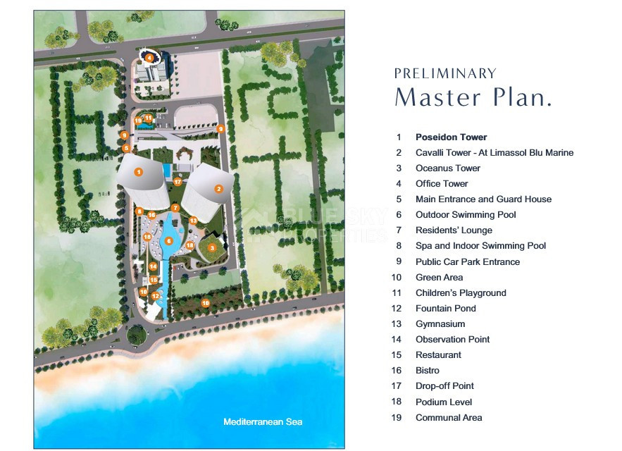 Invest in Limassol: 3-Bedroom Beachfront & Seafront Apartment Next to Marina