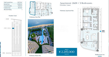 Luxury 3-Bedroom Beachfront & Seafront Apartment Next to Limassol Marina | Prime Cyprus Property Investment