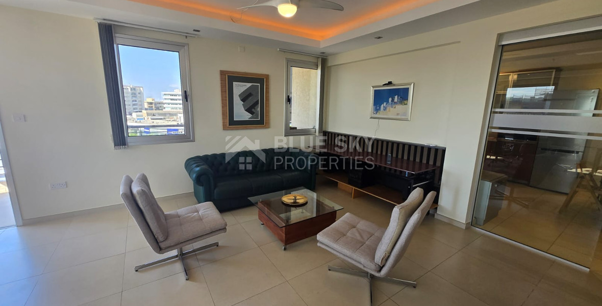 Top Floor Office for Rent – Full 4th Floor with Panoramic Views near Pafou Avenue, City Centre