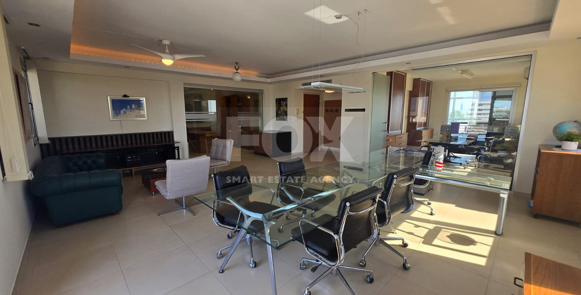 Top Floor Office for Rent – Full 4th Floor with Panoramic Views near Pafou Avenue, City Centre