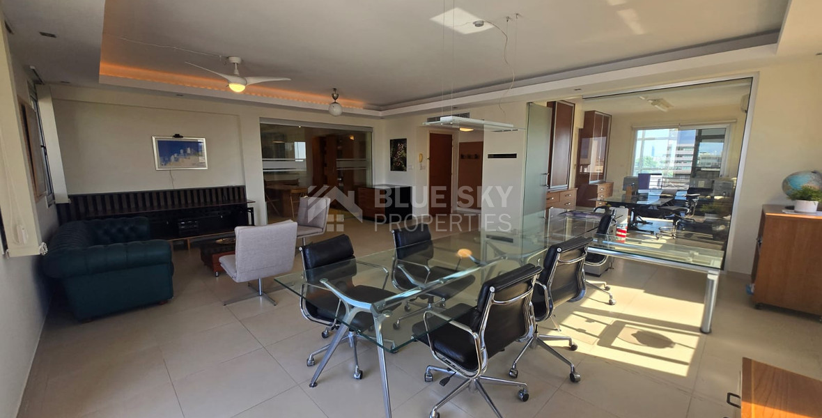 Top Floor Office for Rent – Full 4th Floor with Panoramic Views near Pafou Avenue, City Centre