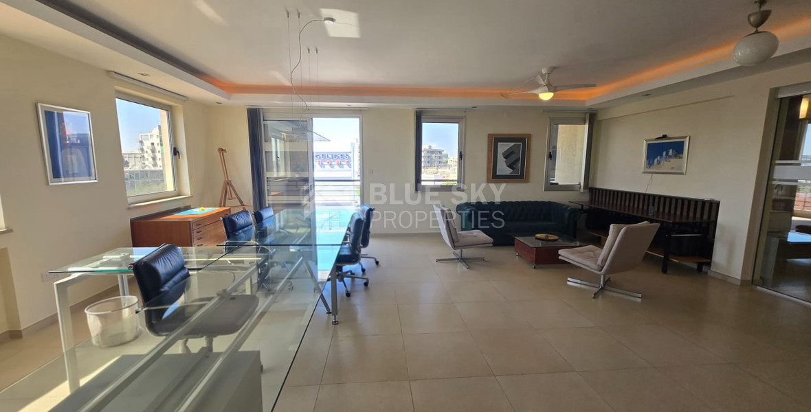 Top Floor Office for Rent – Full 4th Floor with Panoramic Views near Pafou Avenue, City Centre