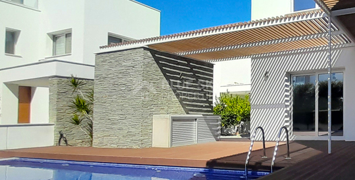 Four bedroom seaside villa in Paphos for sale