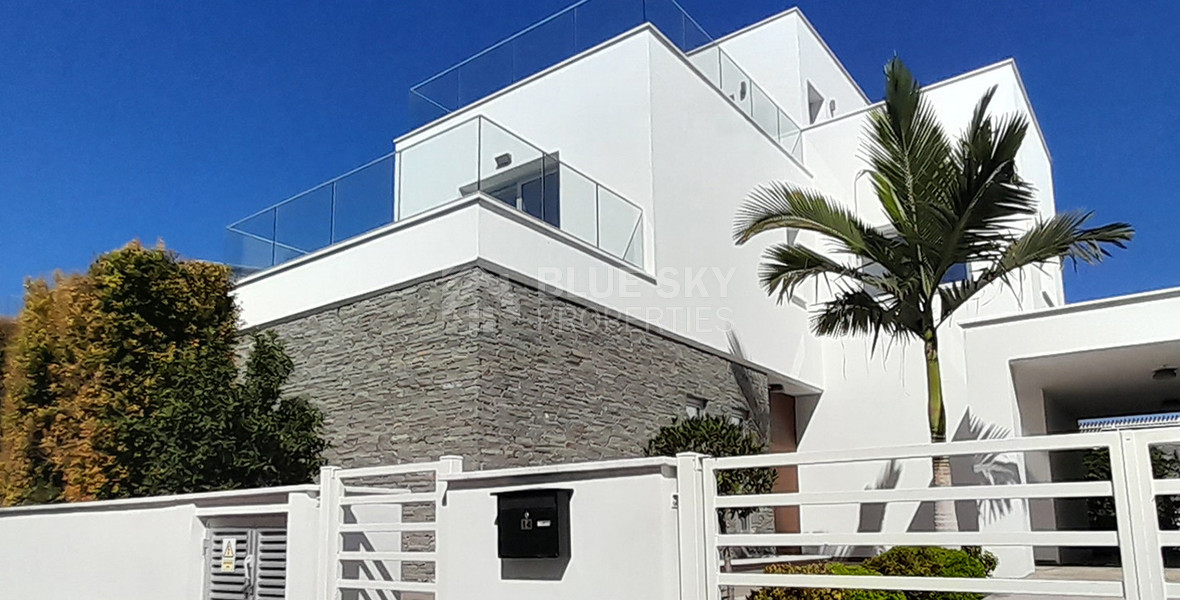 Four bedroom seaside villa in Paphos for sale