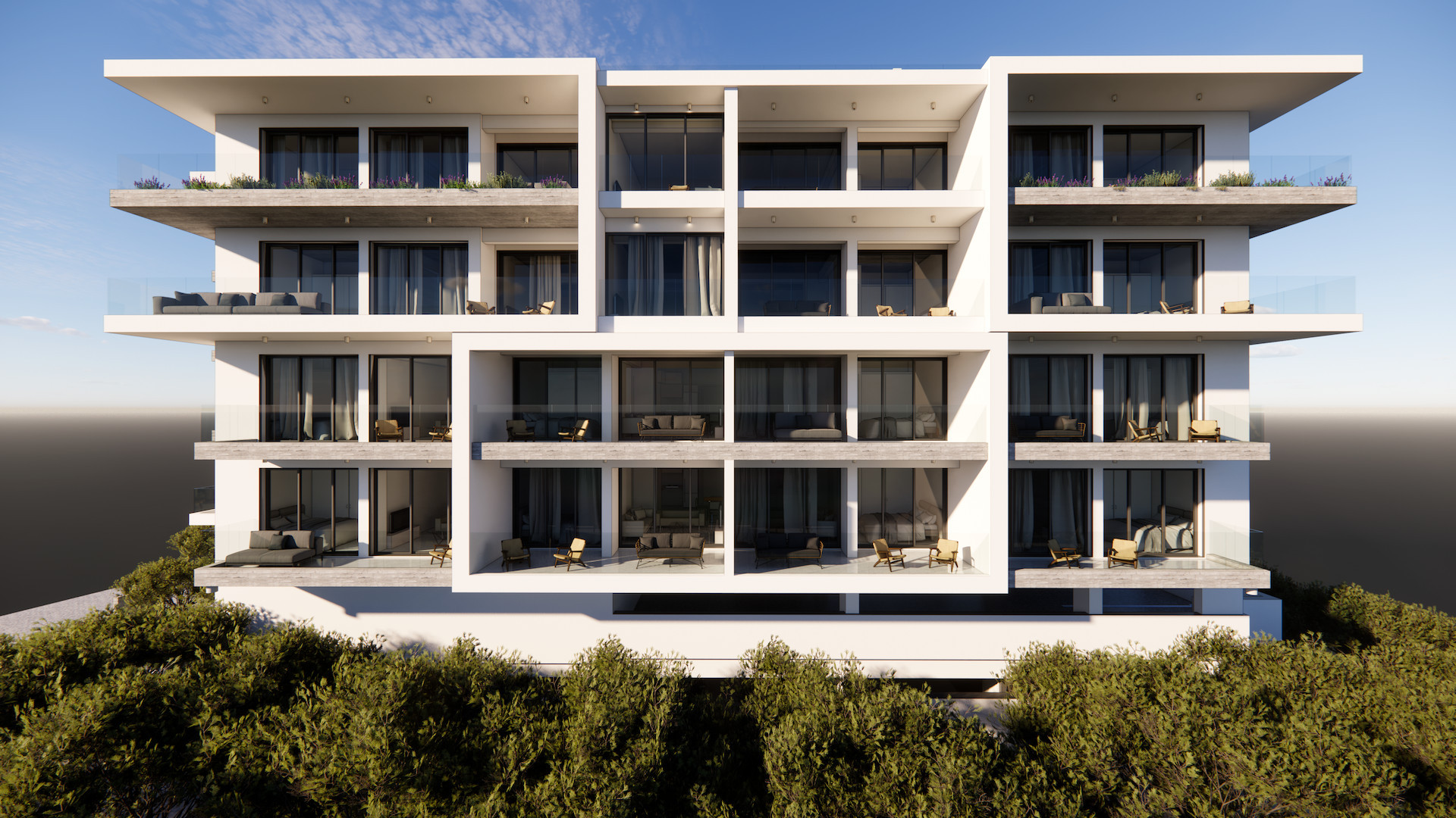 Квартира 1 спальня 50 м² муниципалитет Пафос, Кипр