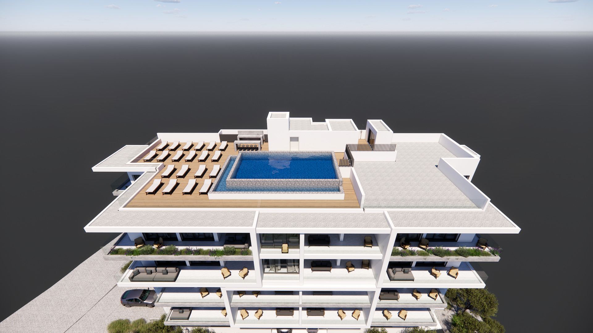 Квартира 1 спальня 50 м² муниципалитет Пафос, Кипр