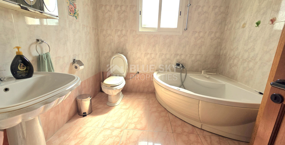 Five plus one bedroom detached house with big garden available for rent in Agios Athanasios Limassol