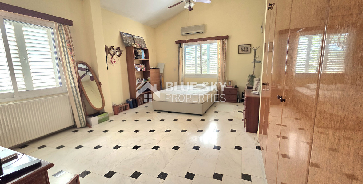 Five plus one bedroom detached house with big garden available for rent in Agios Athanasios Limassol
