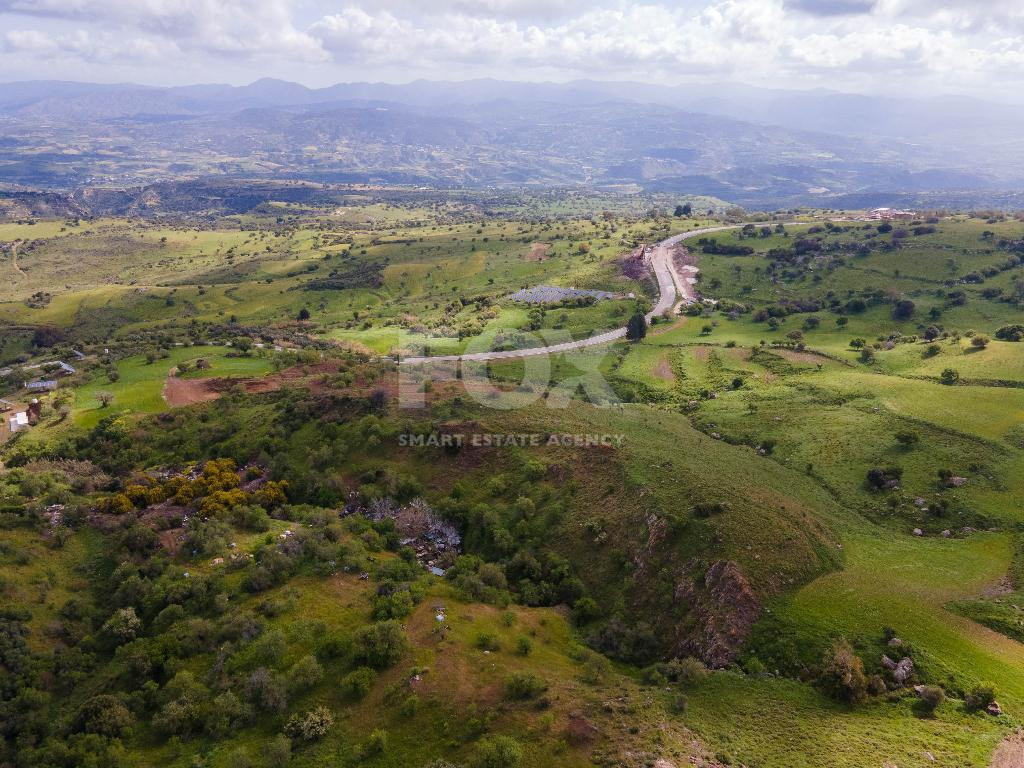 Large Field for Sale in Scenic Drousia Village