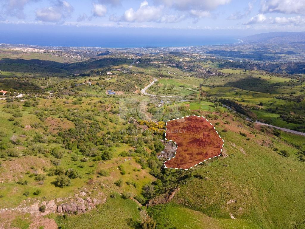 Large Field for Sale in Scenic Drousia Village
