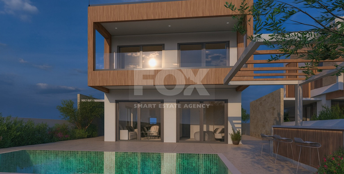 New 3-bedroom off-plan Villa for sale in Peyia