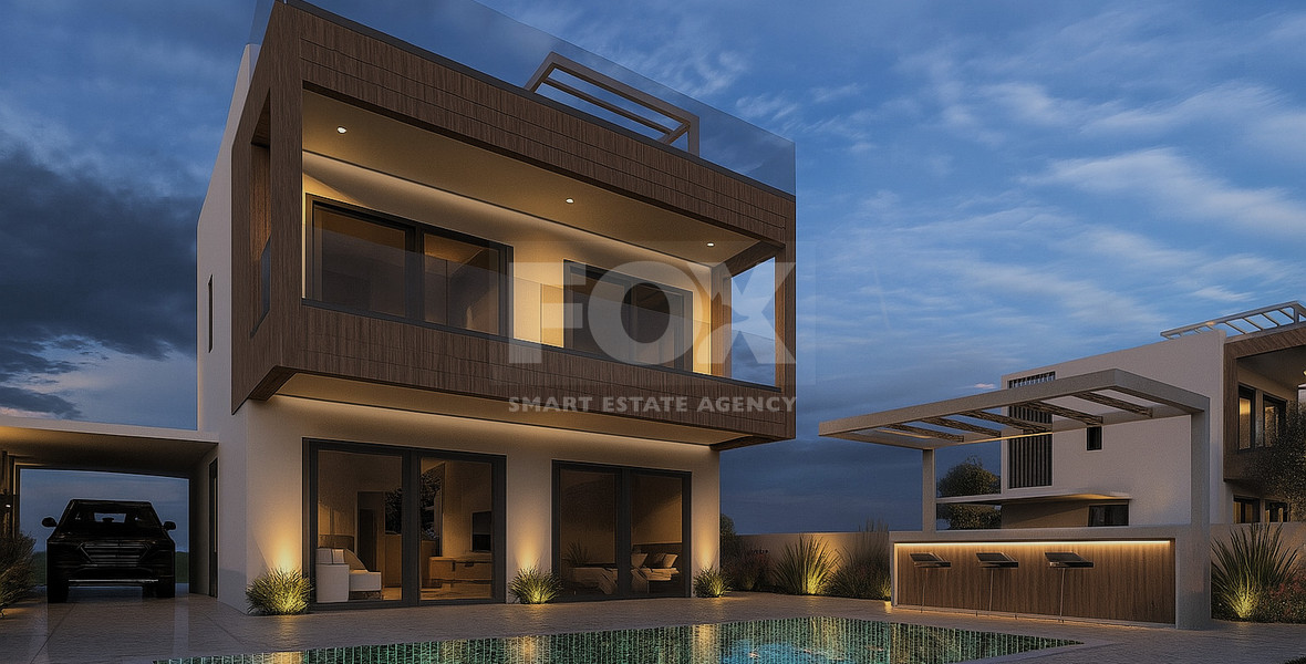 New 3-bedroom off-plan Villa for sale in Peyia