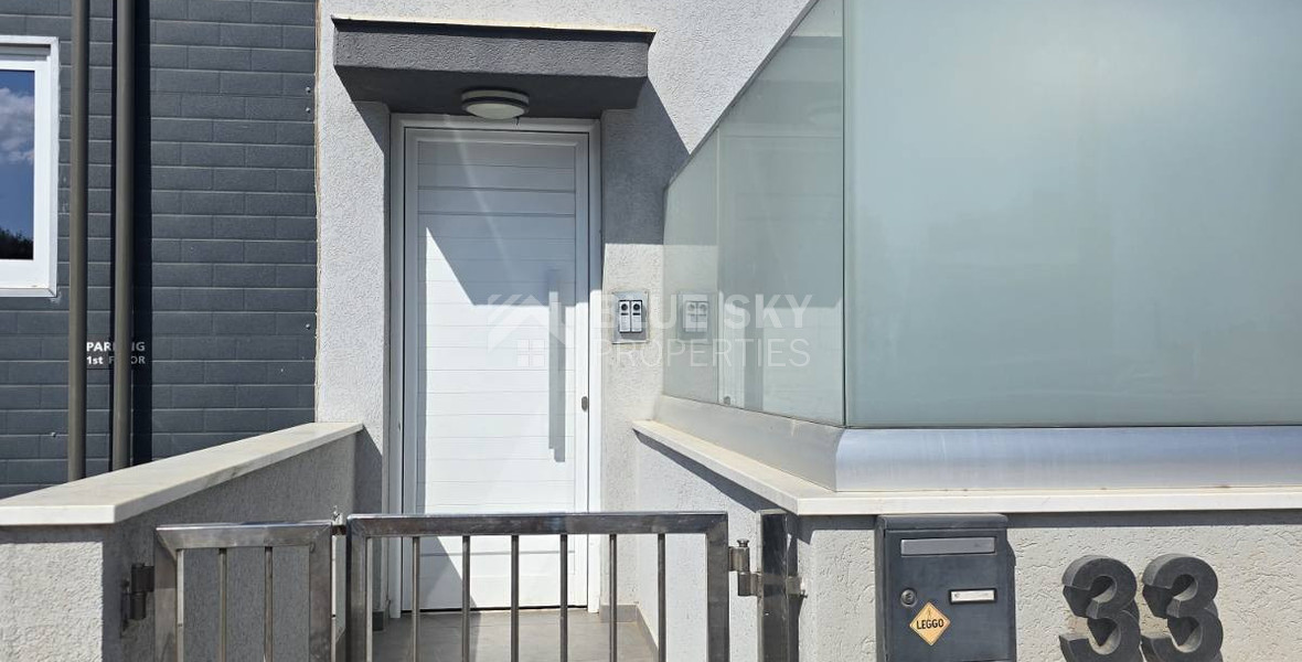 Three bedroom apartment  for rent in Zakaki, Limassol