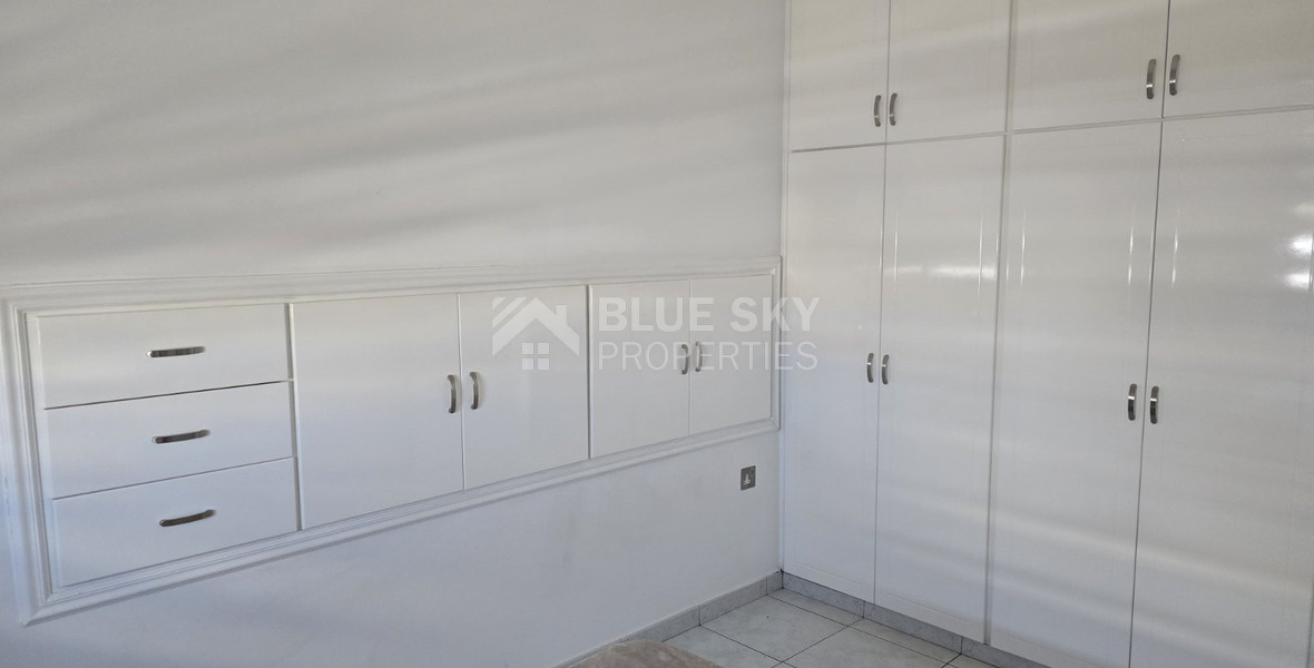 Three bedroom apartment  for rent in Zakaki, Limassol