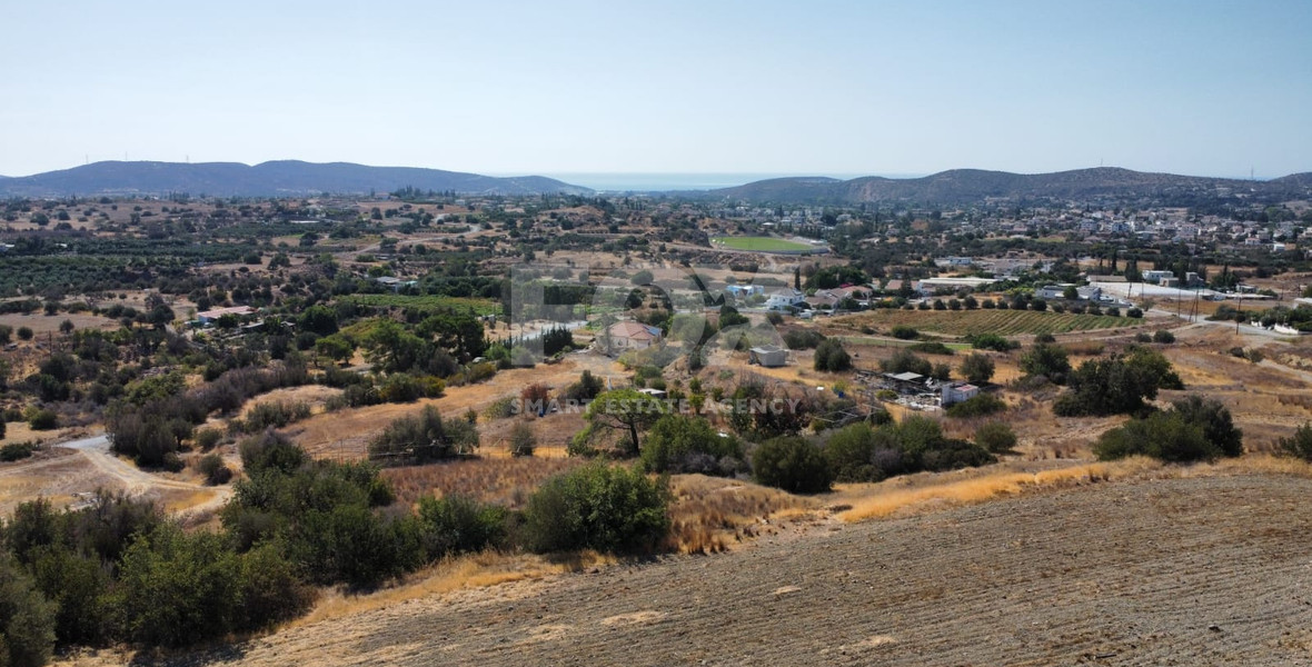 Large Development Land for Sale in Pyrgos: Elevated with Sea Views