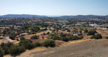 Large Development Land for Sale in Pyrgos: Elevated with Sea Views