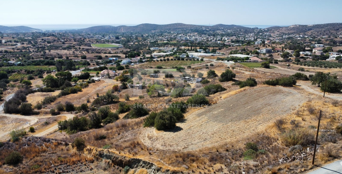 Large Development Land for Sale in Pyrgos: Elevated with Sea Views