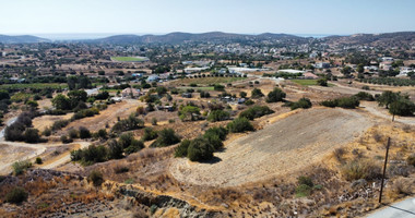Large Development Land for Sale in Pyrgos: Elevated with Sea Views