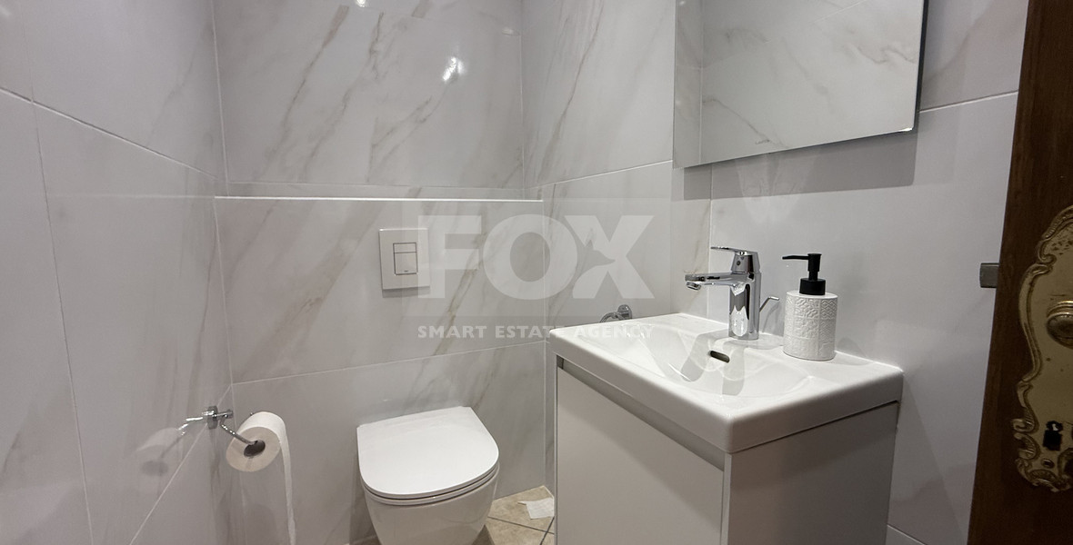 RENT: FULLY RENOVATED FOUR BEDROOM DETACHED HOUSE WITH LARGE GARDEN IN CENTRAL LIMASSOL