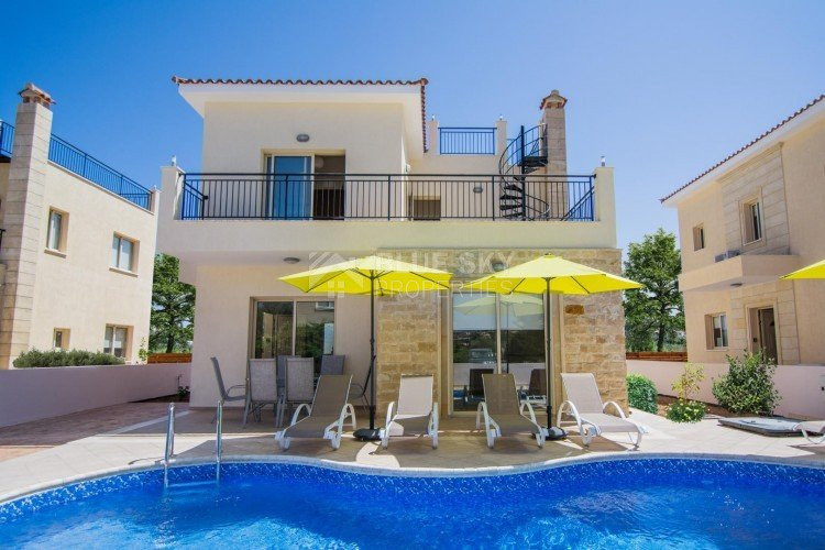 Luxury three bedroom Villa for Sale Near Polis & Latchi Marina with Sea Views and Private Pool