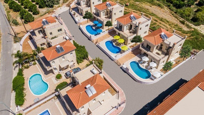 Luxury three Bedroom Villa with Private Pool & Sea Views in Green Valley Gardens, Prodromi – Near Polis & Latchi Marina for sale