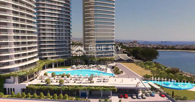 Elegant Seafront Living in Limassol – Spacious Three-Bedroom Residence for sale close to Limassol Marina