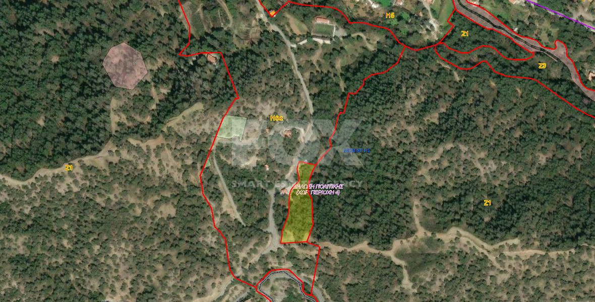 For Sale Prime Residential Land in Serene Pine Forest – Moniatis, Limassol