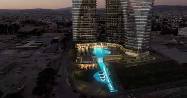 Elegant Seafront Living in Limassol - Seafront One Bedroom Apartment for Sale in Limassol Marina