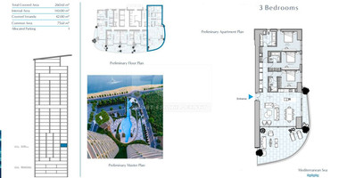 Elegant Seafront Living in Limassol – Spacious Three-Bedroom Residence for sale close to Limassol Marina