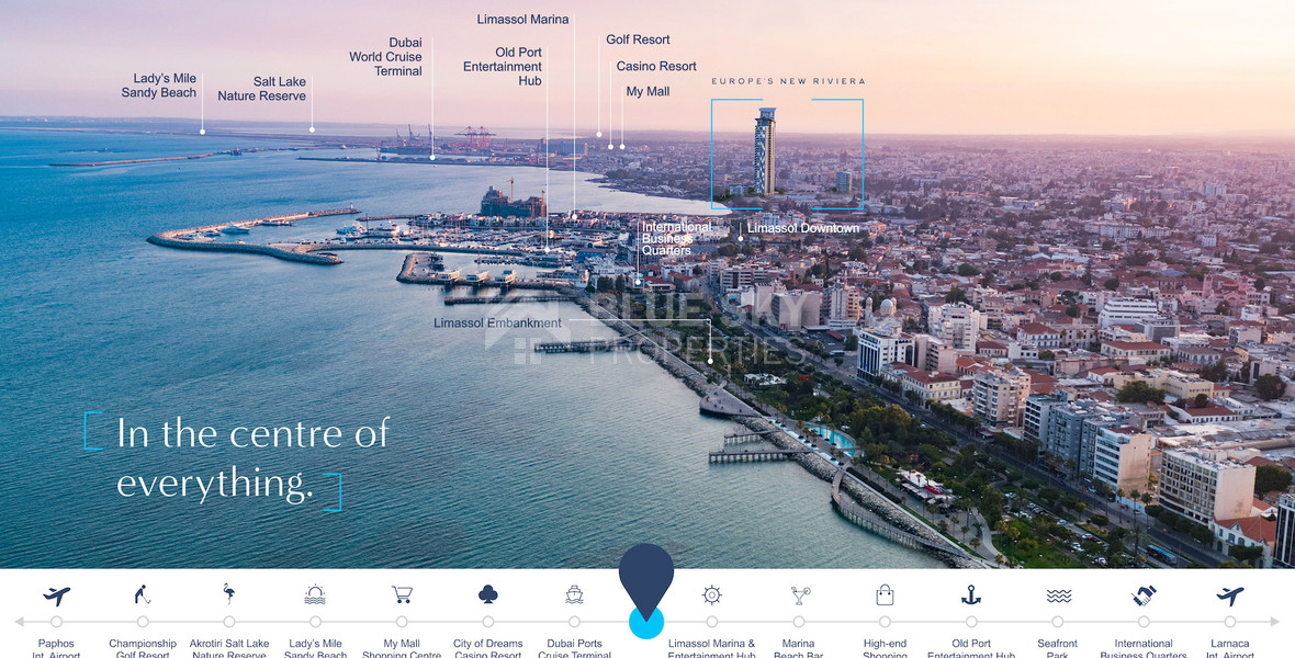 Limassol 1 Bedroom Apartment for Sale | Luxury Seafront Home Near Marina