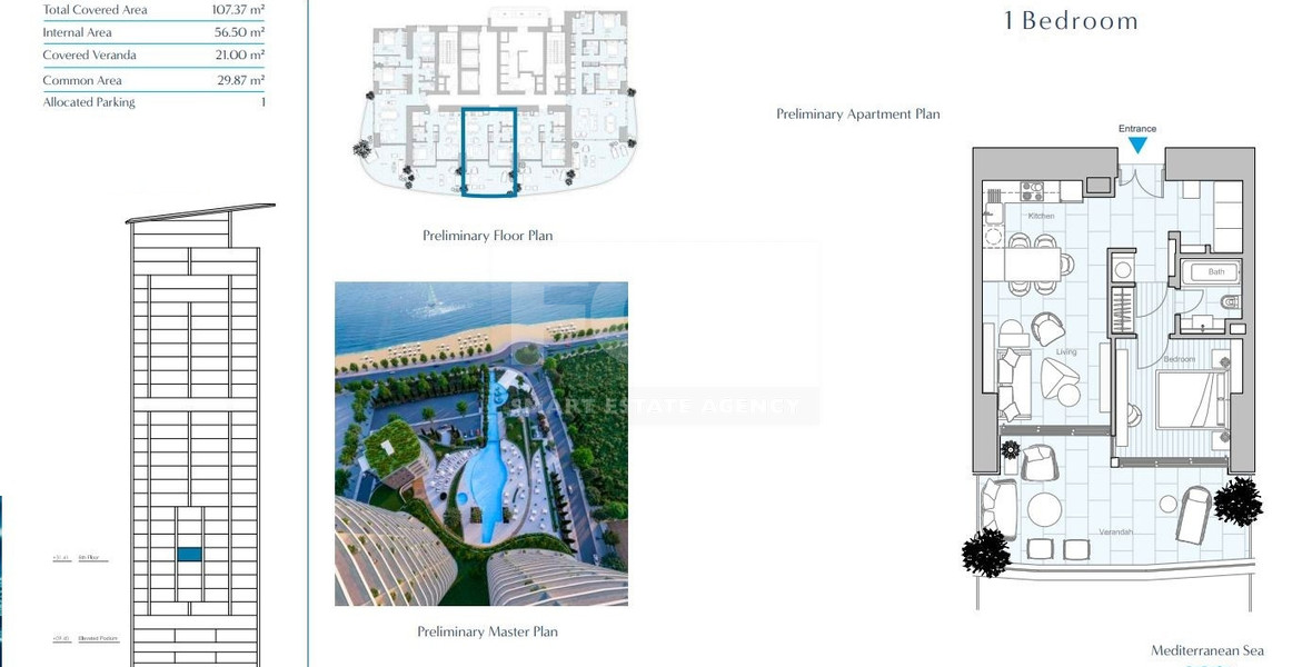 Limassol 1 Bedroom Apartment for Sale | Luxury Seafront Home Near Marina