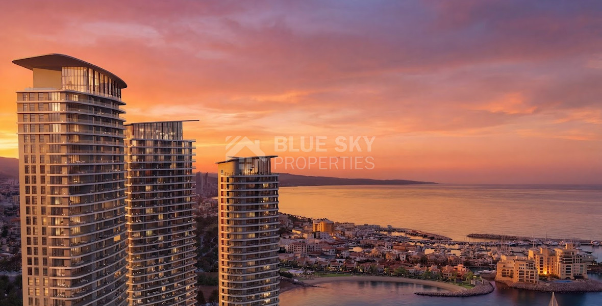 Limassol 1 Bedroom Apartment for Sale | Luxury Seafront Home Near Marina
