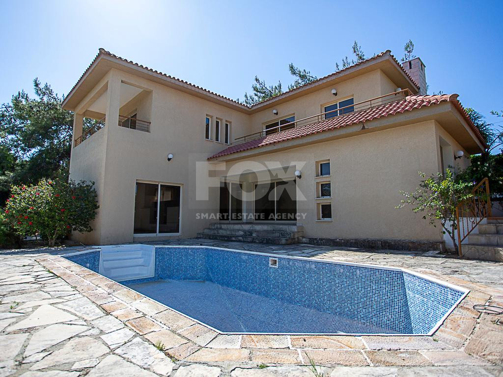 For Sale 3 Bedroom Two-Storey Detached House with Large Plot & Swimming Pool – Pissouri, Limassol