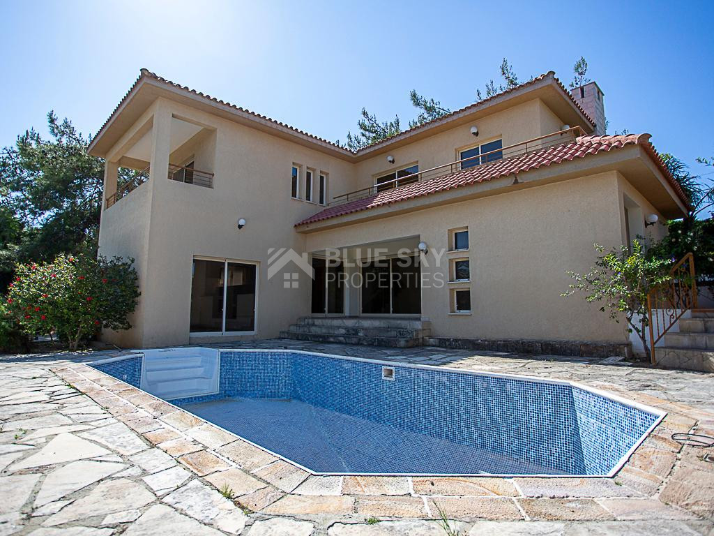 For Sale 3 Bedroom Two-Storey Detached House with Large Plot & Swimming Pool – Pissouri, Limassol