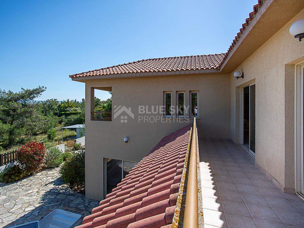 For Sale 3 Bedroom Two-Storey Detached House with Large Plot & Swimming Pool – Pissouri, Limassol
