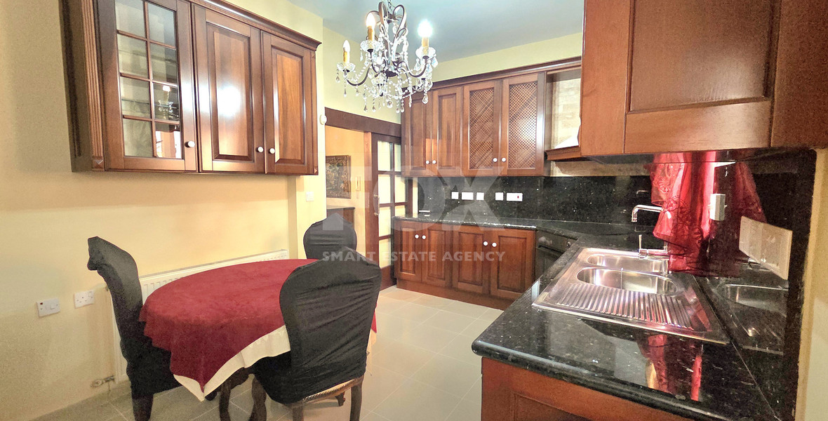 Vintage luxury Five plus one Bedroom Furnished Detached Villa with three jakuzzi and sauna, 300m from the sea for rent in Neapoli Limassol