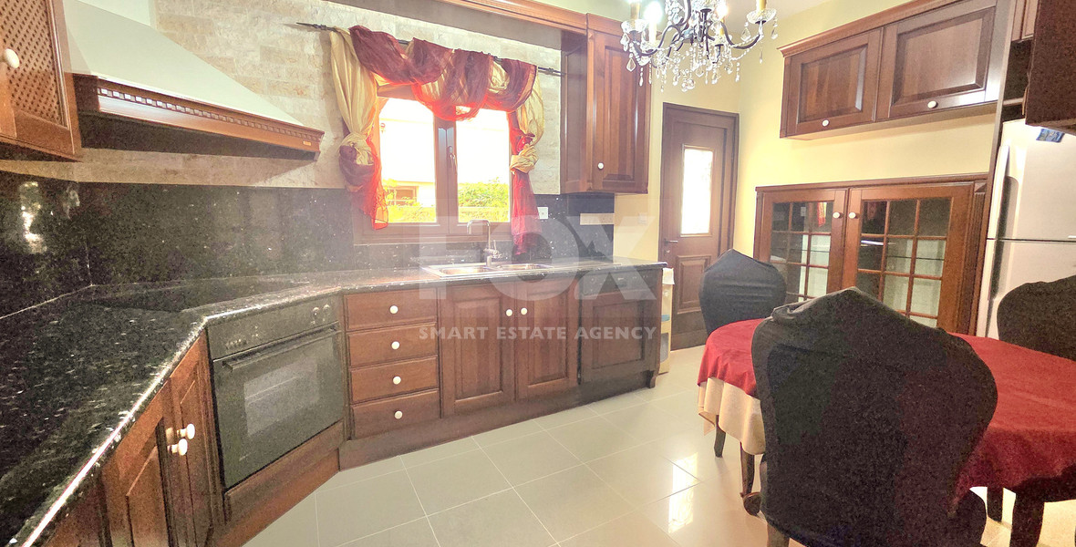 Vintage luxury Five plus one Bedroom Furnished Detached Villa with three jakuzzi and sauna, 300m from the sea for rent in Neapoli Limassol