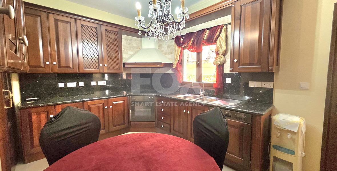 Vintage luxury Five plus one Bedroom Furnished Detached Villa with three jakuzzi and sauna, 300m from the sea for rent in Neapoli Limassol