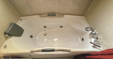 Vintage luxury Five plus one Bedroom Furnished Detached Villa with three jakuzzi and sauna, 300m from the sea for rent in Neapoli Limassol