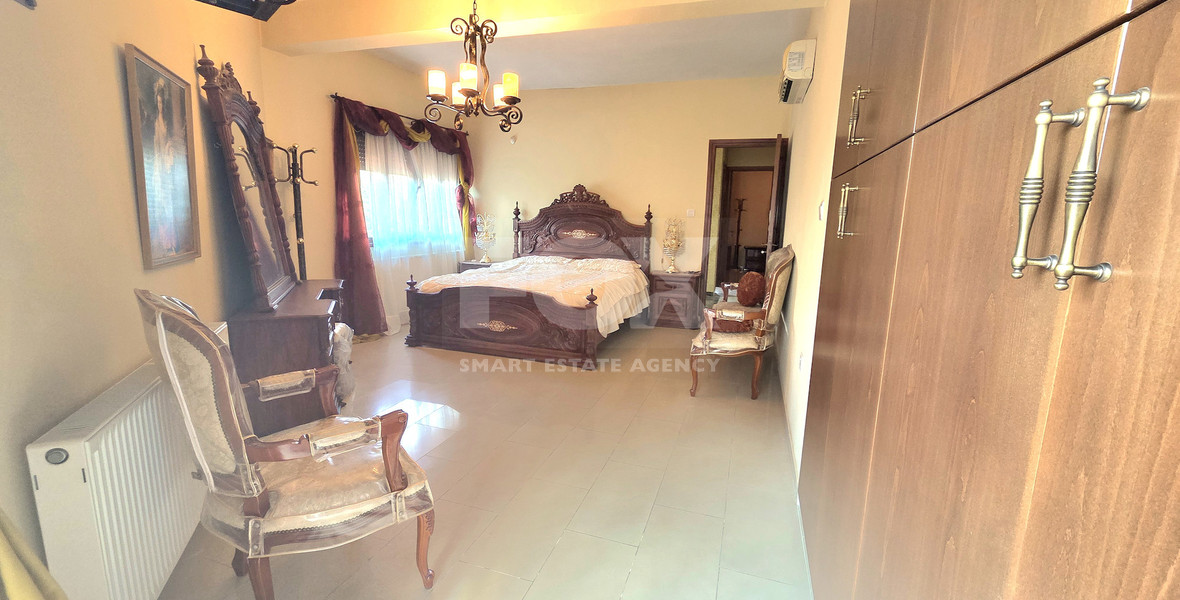 Vintage luxury Five plus one Bedroom Furnished Detached Villa with three jakuzzi and sauna, 300m from the sea for rent in Neapoli Limassol