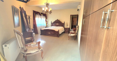 Vintage luxury Five plus one Bedroom Furnished Detached Villa with three jakuzzi and sauna, 300m from the sea for rent in Neapoli Limassol