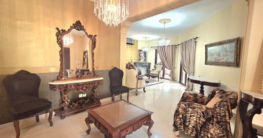 Vintage luxury Five plus one Bedroom Furnished Detached Villa with three jakuzzi and sauna, 300m from the sea for rent in Neapoli Limassol