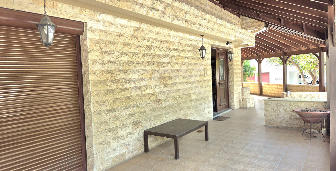 Vintage luxury Five plus one Bedroom Furnished Detached Villa with three jakuzzi and sauna, 300m from the sea for rent in Neapoli Limassol