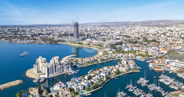 Elegant Seafront Living in Limassol - Beachfront One Bedroom Apartment for Sale in Limassol Marina