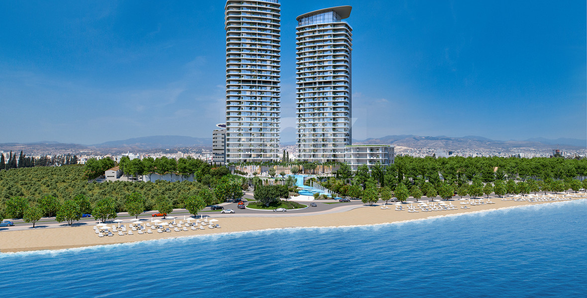 Elegant Seafront Living in Limassol - Seafront One Bedroom Apartment for Sale in Limassol Marina