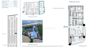 Elegant Seafront Living in Limassol – Spacious Three-Bedroom Residence for sale close to Limassol Marina